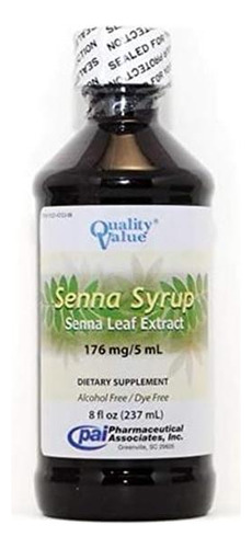 Senna Syrup Suplemento Dietético 8 Fl Oz - Imagem 2