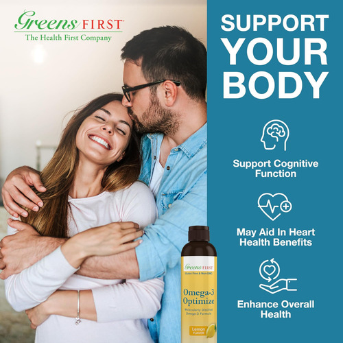 Greens First Omega-3 Optimize - Fórmula De Suplemento De Óle - Imagem 9