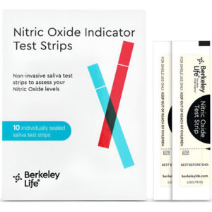 Tiras De Teste De Óxido Nítrico Berkely Life Kit De Teste De