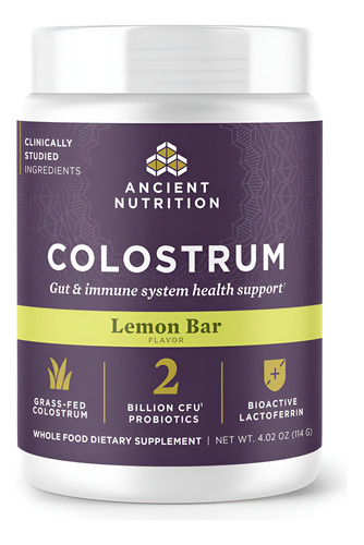 Suplemento Ancient Nutrition Colostrum Superfood Powder