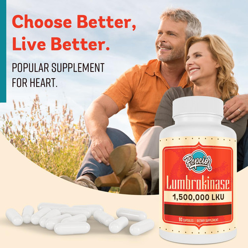Suplemento Lumbroquinase Superior 200 Mg (1.500.000 Kku) 90 - Imagem 11
