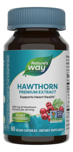 Nature"s Way Hawthorn Extrato Premium Suporte
