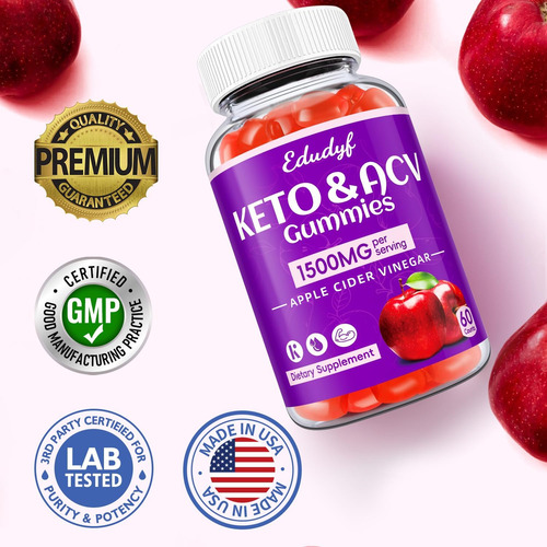 Edudyf Gomas Keto Acv 00015 Kg Apoio Cetogênico - Imagem 2