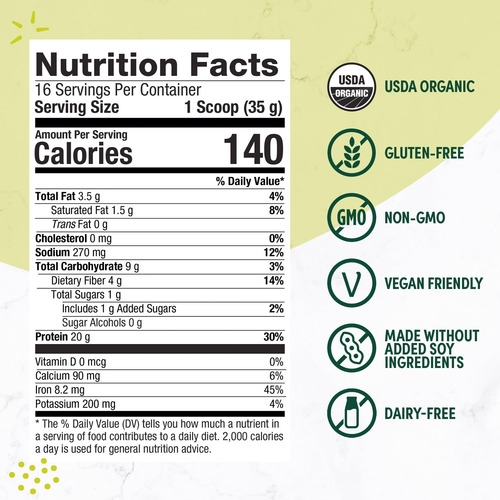 Proteína Em Pó Chocolate Rico De Inspiração Pura 20 G (16 - Imagem 4