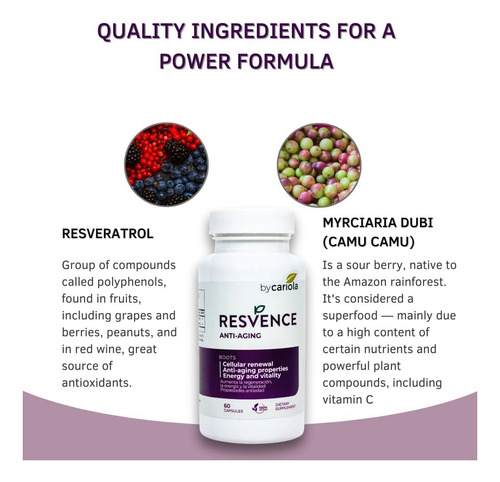 Por Cápsulas De Suplementos De Resveratrol De Resistência A - Imagem 3