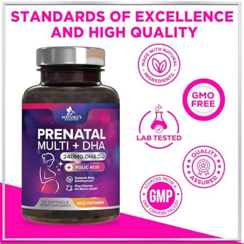 Multivitamínico Pré-natal Feminino Com Ácido Fólico + - Imagem 4