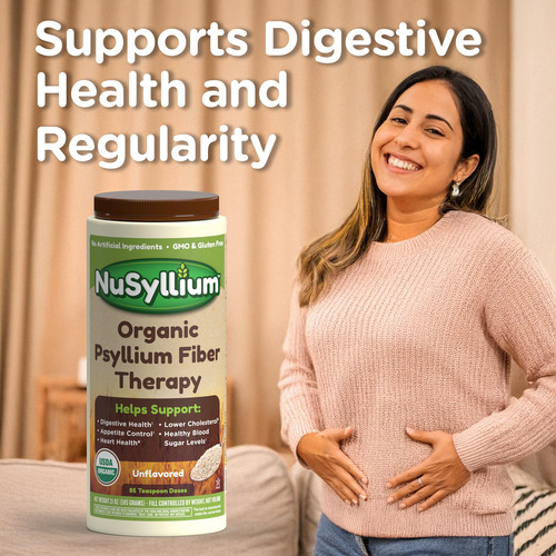 Suplemento De Fibra Dietética Nusyllium Psyllium Husk Powder - Imagem 3