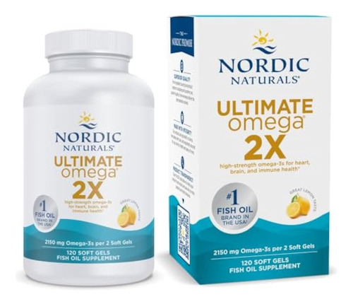 Nordic Naturals Ultimate Omega 2x Sabor Limão - - Imagem 7