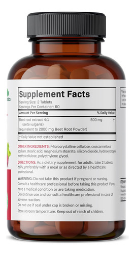 Força Extra De Raiz De Beterraba Futurebiotics (equivalente - Imagem 2