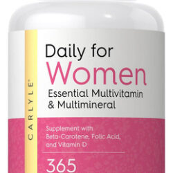 Vitamina B-12 Carlyle 365 Tabletes Suplemento Diário