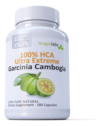 Magixlabs 100% Hca Extra Extreme Garcinia Cambogia - 100% Pu
