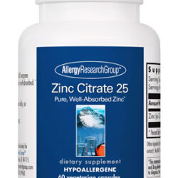 Suplemento De Citrato De Zinco De Pesquisa De Alergia - 25mg