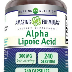 Amazing Nutrition Ácido Alfa Lipóico 300mg 240 Cápsulas