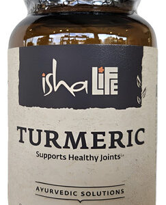 Suplemento Isha Turmeric 990mg 90 Cápsulas Vegetarianas