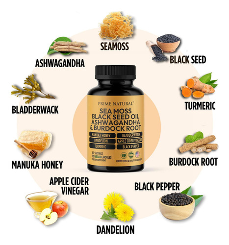 Musgo Natural 3000mg E Óleo De Semente Negra - Imagem 17