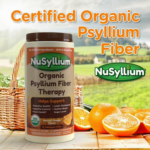Suplemento De Fibra Dietética Nusyllium Psyllium Husk Powder - Imagem 6