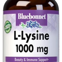 Bluebonnet L-lisina 1000 Mg Em Cápsulas 50 Unidades