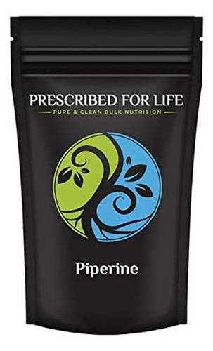 Pó De Piperina Prescrito Para Toda A Vida 95% Extrato De P