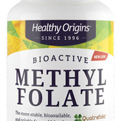 Suplemento Healthy Origins Metil Folato 800mcg 120 Cápsulas