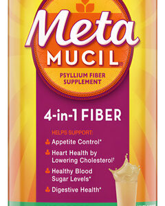 Suplemento Metamucil Daily Psyllium Husk Powder 114 Colheres