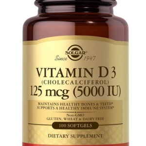 Solgar Vitamina D3 (colecalciferol) 125 Mcg (5000 Ui) 10...