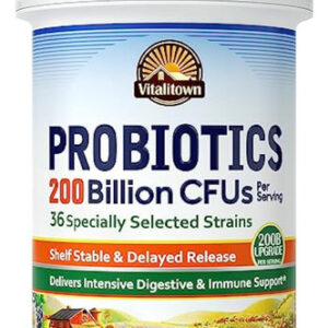 Probióticos Vitalitown 200 Bilhões De Cepas De Crus 36