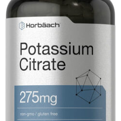 Suplemento De Citrato De Potássio Horbäach 275 Mg 400