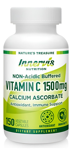 Innervisnutrition Vitamina C Tamponada Não Ácida - 1500mg As - Imagem 7