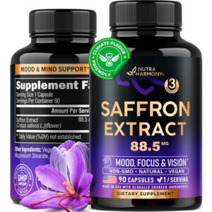 Suplementos Naturais De Açafrão - Extrato Puro De Açafrão 88