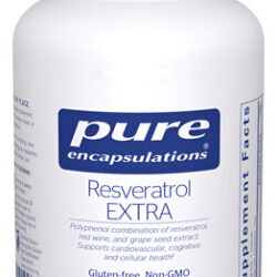 Suplemento De Encapsulamentos Puros Resveratrol Extra 100mg