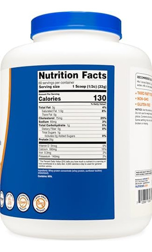 Proteína De Soro Em Pó Nutricost Sem Sabor 227 Kg 1 - Imagem 3