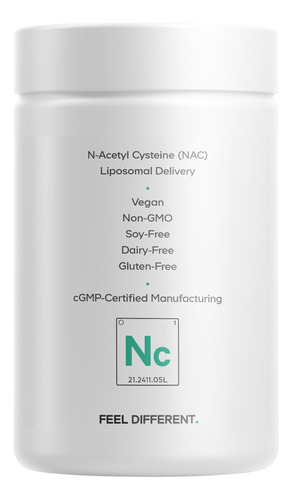 Suplemento Codeage Lipossomal Nac N-acetil L-cisteína 120 Ca - Imagem 9