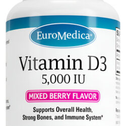 Suplemento Euromedica Vitamina D3 5.000 Ui Bone Health 90 Ta