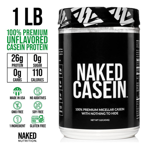 Caseína Nua - Proteína Micelar De 1lb - A Granel Livre De O - Imagem 3