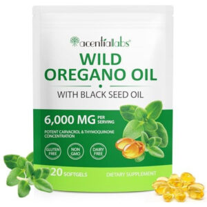 Suplemento: Óleo De Orégano 6000 Mg Cápsulas Gelatinosas