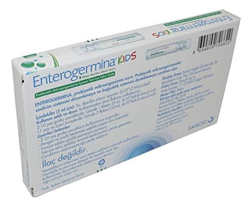 Enterogermina Kids (10 Frascos) Bacillus Clausii - Imagem 5