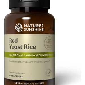Suplemento Nature&quots Sunshine Com Fermento Vermelho 120 Cápsu