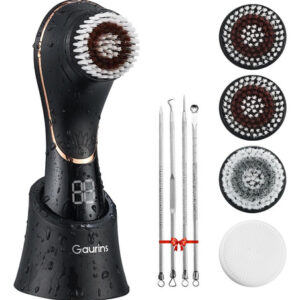 Facial Cleansing Brush Face Scrubber Exfoliator Rechargea...