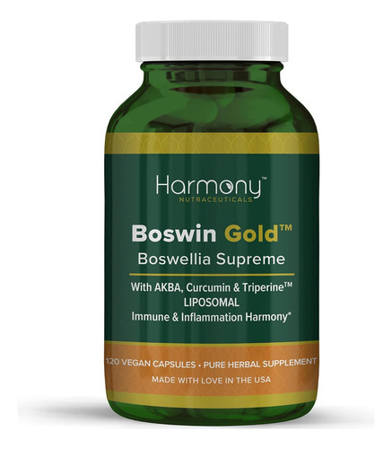 Harmony Nutraceuticals Boswin Gold Lipossomal - Maior Potênc - Imagem 10