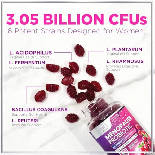 Probióticos Da Menopausa Para Mulheres Com Goma - Imagem 12