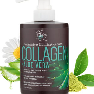 Creme Corporal Bloom De Colágeno Com Aloe Vera E Vitamina E
