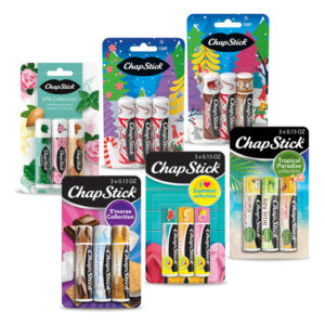 Lip Balm Chapstick Favorites 015 Onças (caixa Com 6 Pacote