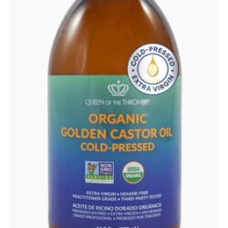 Óleo De Rícino Dourado Orgânico Queen Of The Thrones - 500ml