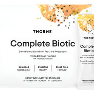 Suplemento Thorne Complete Biotic Probiotic Prebiotic Prebio