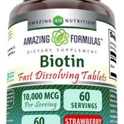 Fórmulas Incríveis Biotina 10.000 Mcg Comprimidos De Disso