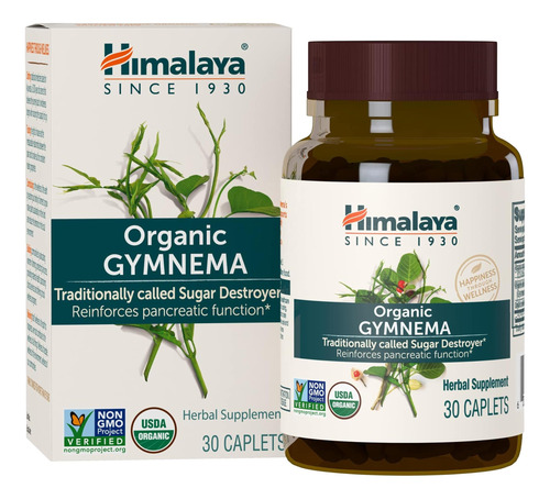 Suplemento Herbal Himalaya Gymnema Sylvestre 100% Natural - Imagem 8