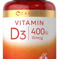 Carlyle Vitamina D3 400iu (10mcg) 400 Comprimidos Valo