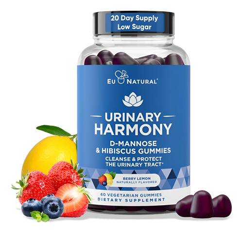 Supplement Eu Natural Urinary Harmony D Mannose Gummies - Imagem 10