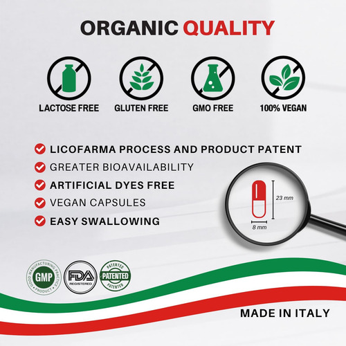 Licopeno Orgânico: Suplemento Antioxidante Natural Puro - Imagem 9