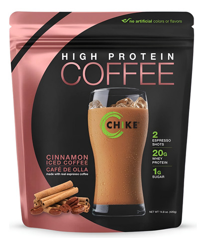 Café Gelado Com Proteína Pimenta Sabor Canela 414 Ml 14